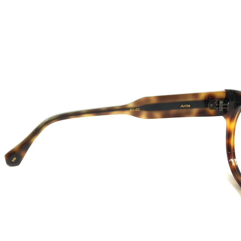 Alfred Kerbs Eyeglasses Frames ANITA HV Havana Gray Tortoise Full Rim 50-20-140